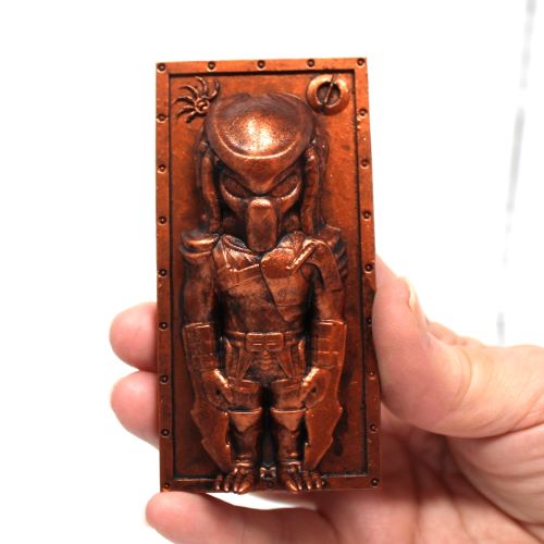Predator WARRIOR COPPER Finish Available as FRIDGE MAGNET or ON STAND